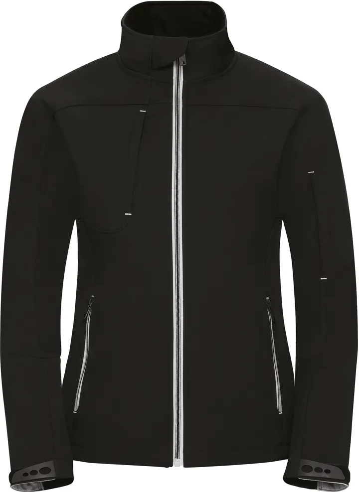 Ladies' Bionic-Finish® Softshell Jacket Black
