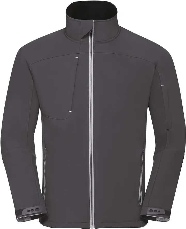 Men's Bionic-Finish® Softshell Jacke Iron Grey