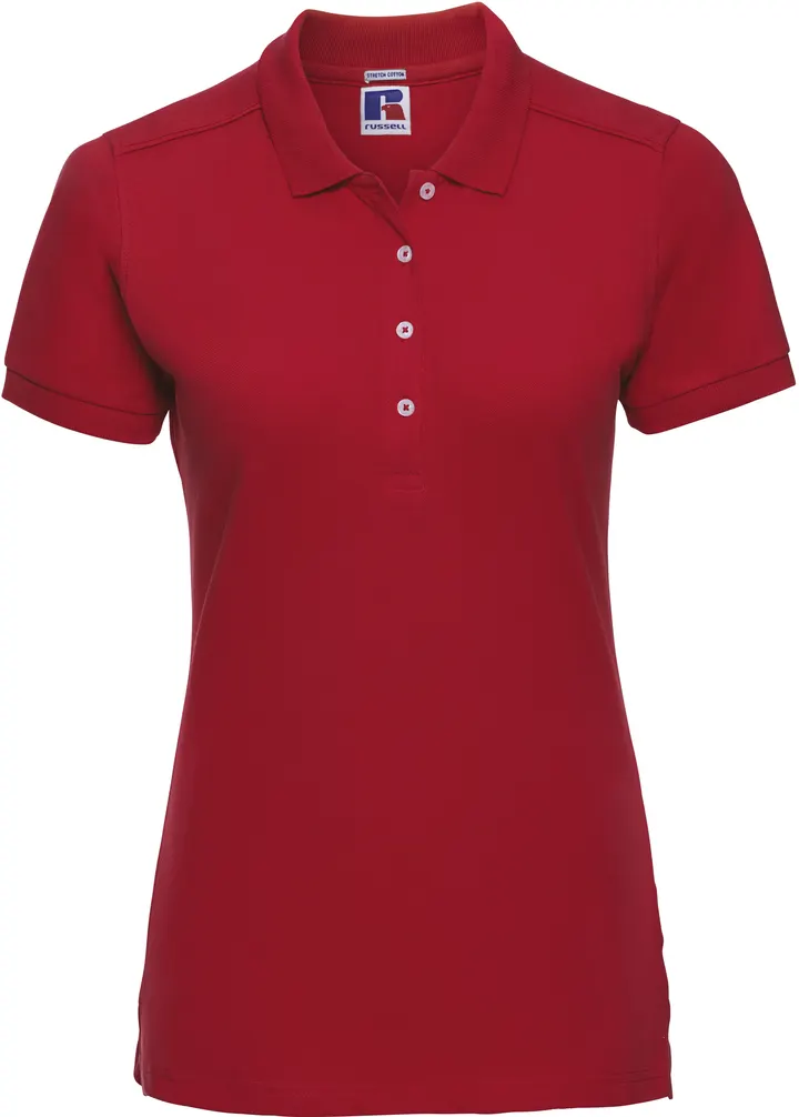 Stretch Polo für Damen Classic Red