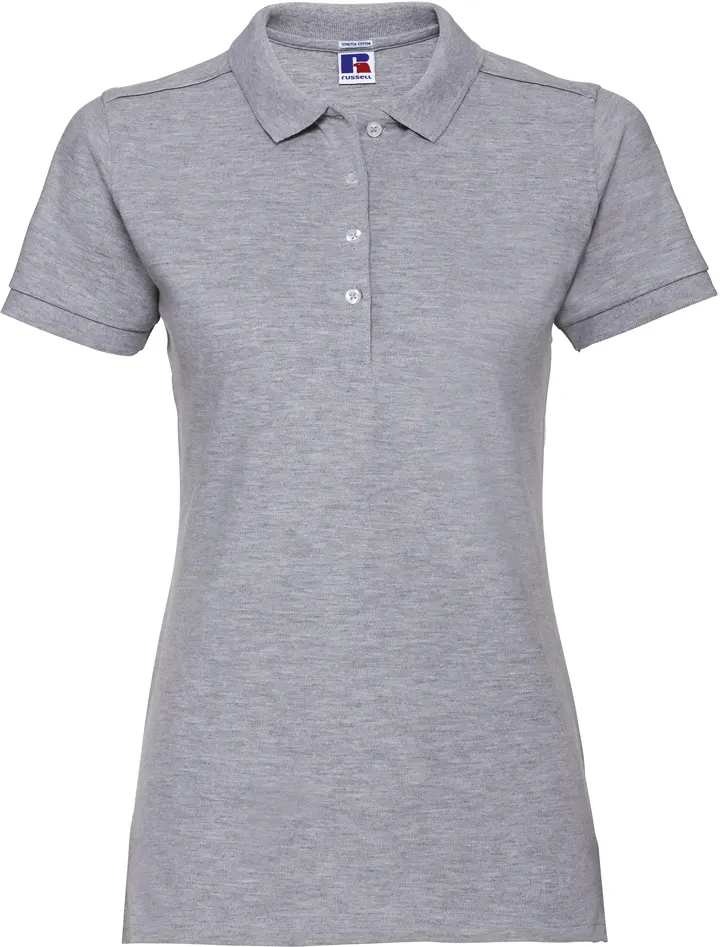 Stretch Polo für Damen Light Oxford