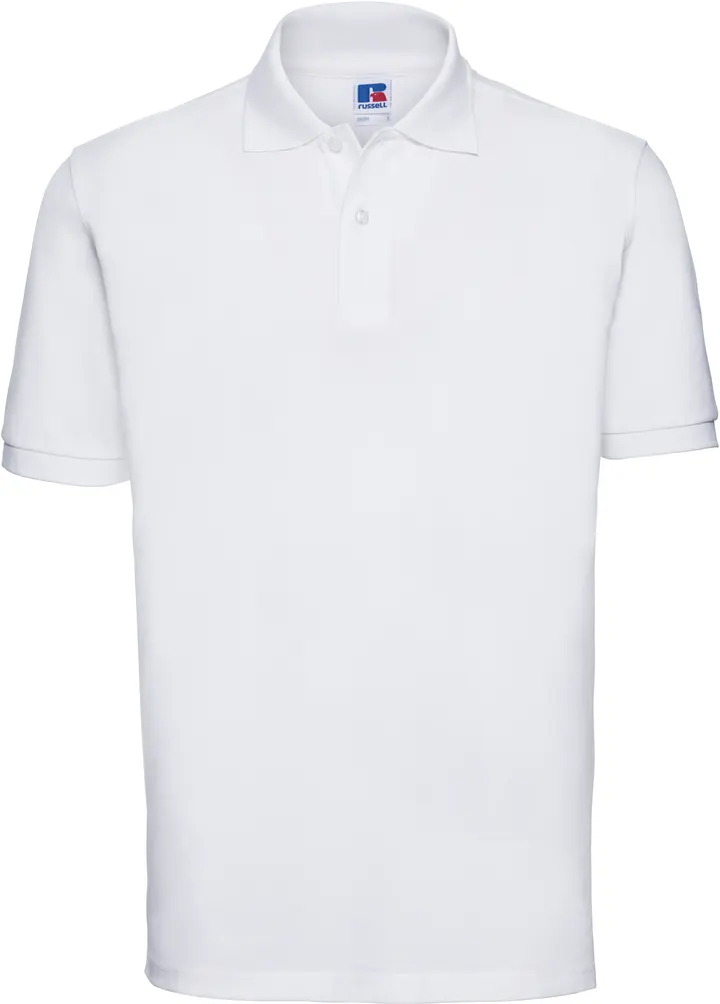 Men's Classic Cotton Polo White