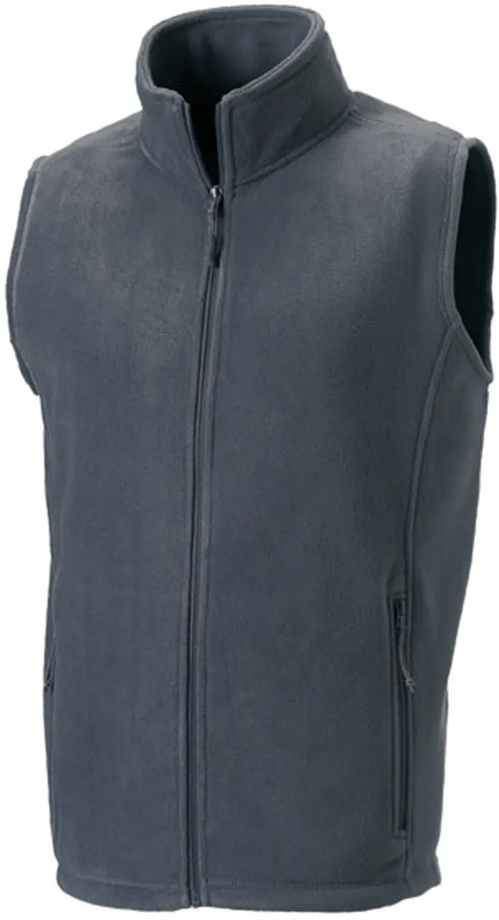 Men's Outdoor Fleece Gilet Convoy Grey