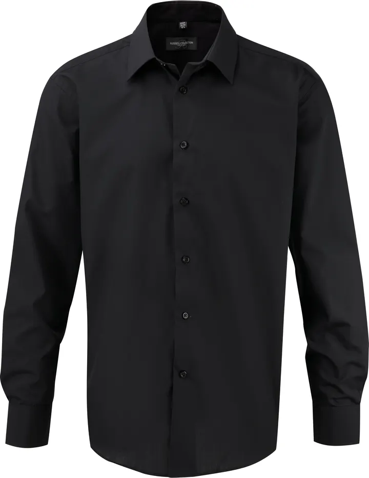 Men's Long Sleeve Ultimate Non-Iron Shirt Black