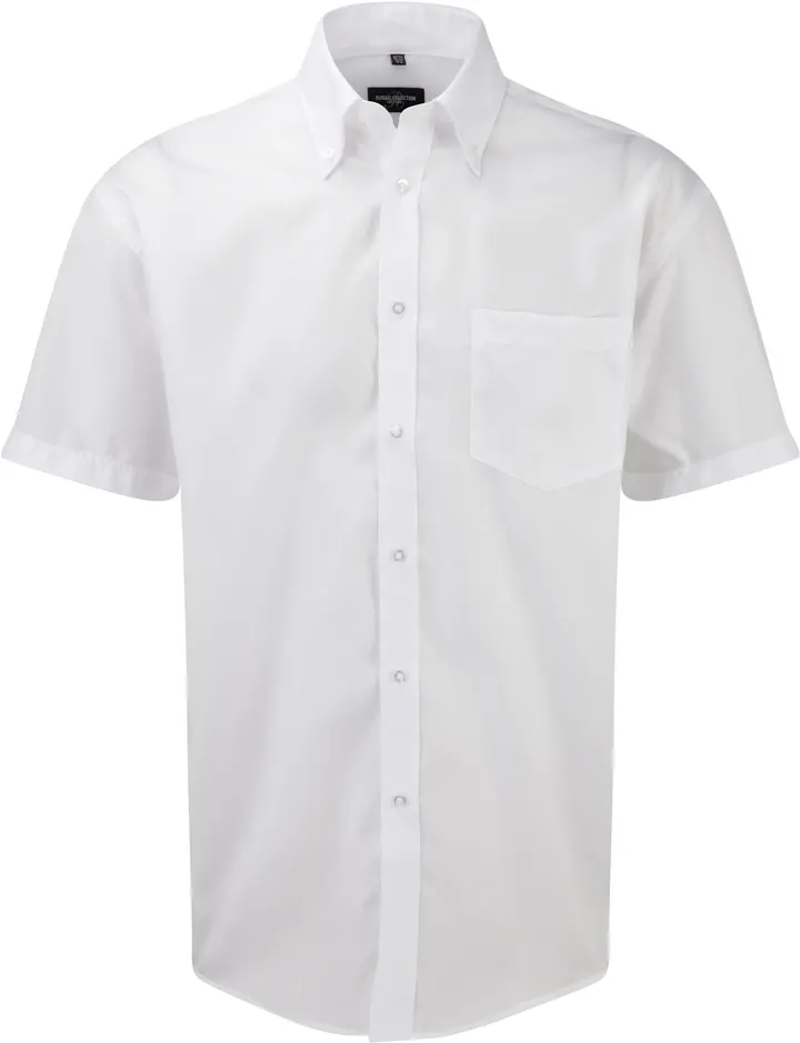 Chemise homme manches courtes Non Iron - classique White