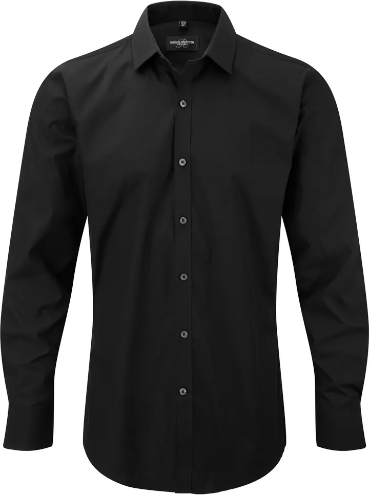 Men's Long Sleeve Ultimate Stretch Black