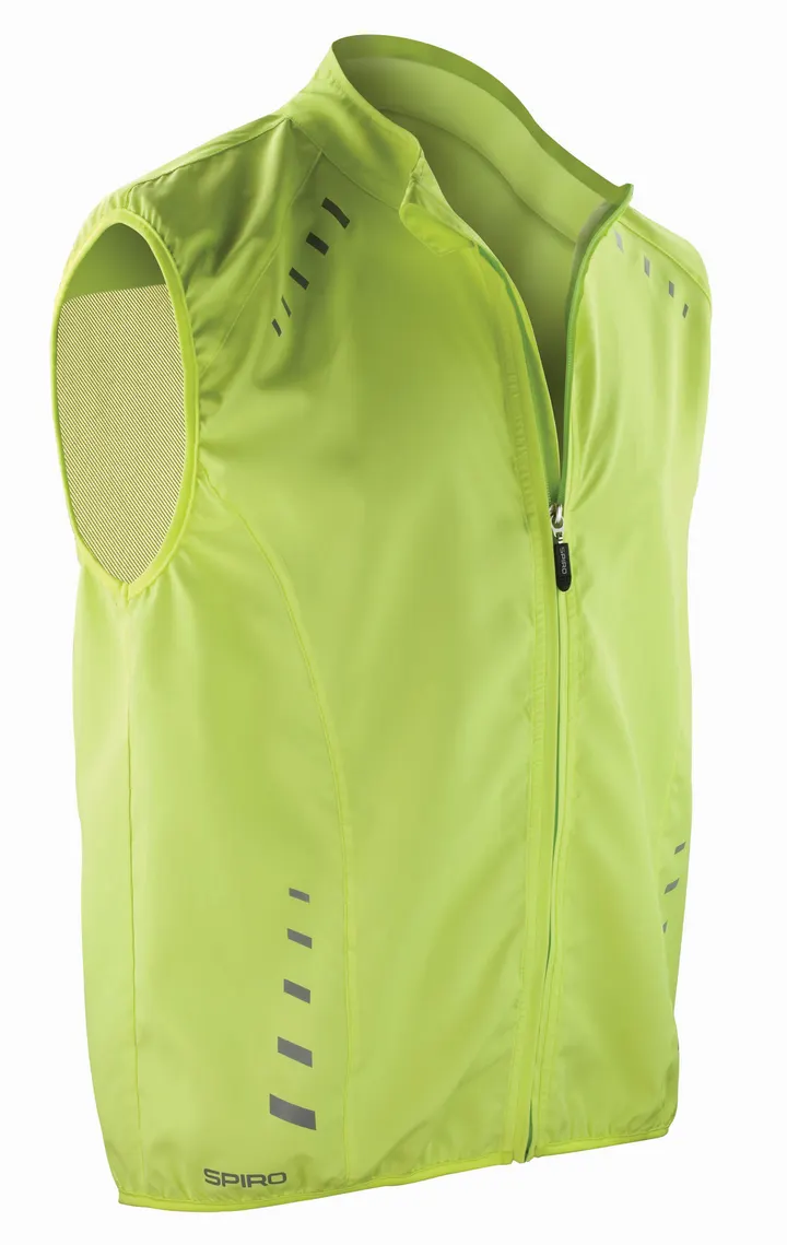 Unisex Bikewear Crosslite Gilet Neon Lime