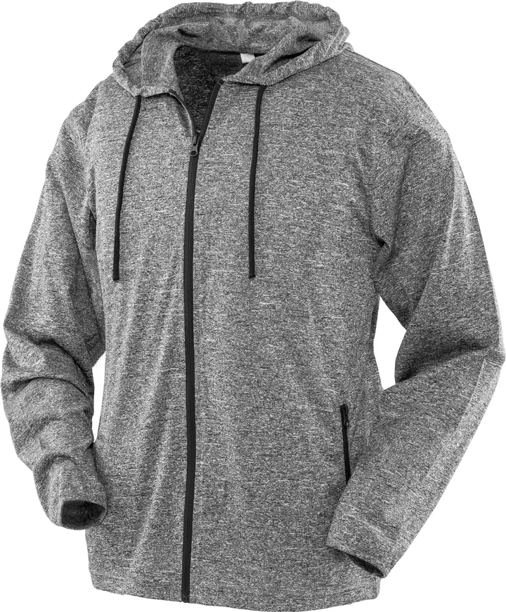 Veste à capuche femme Grey / Black