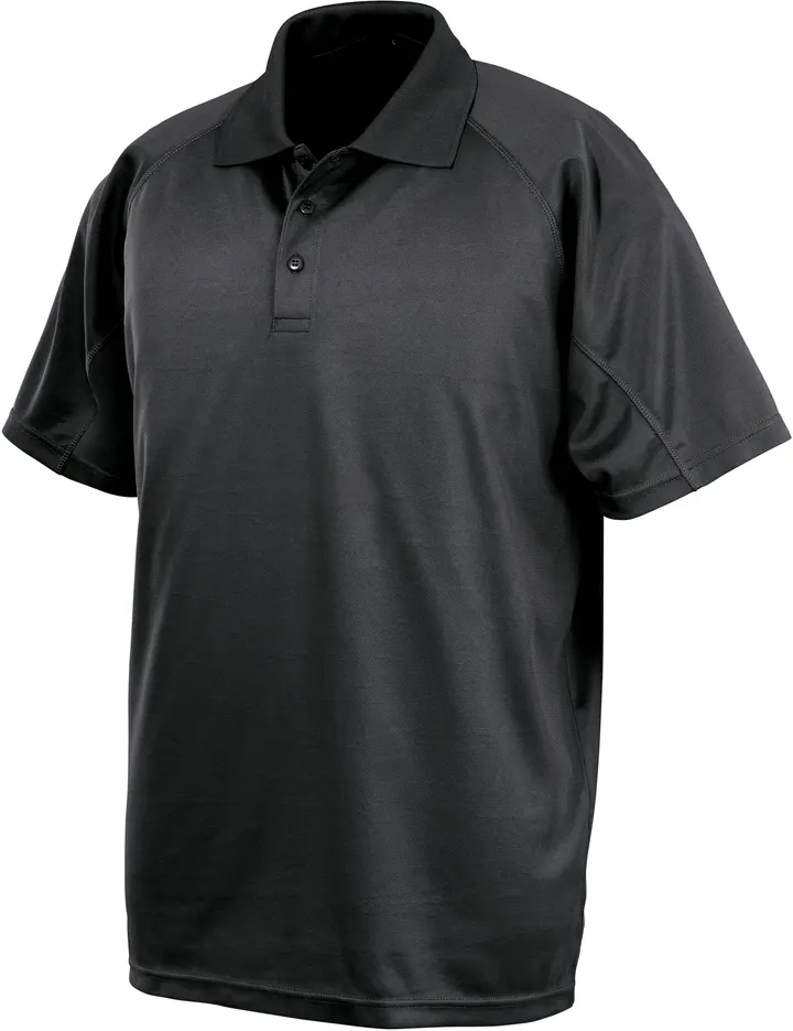 Performance aircool polo shirt Black