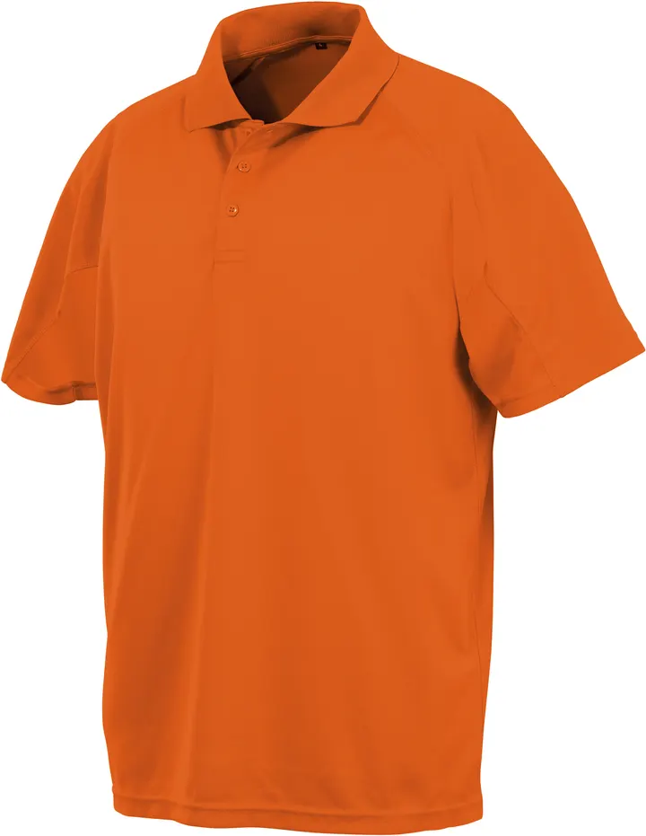 Performance aircool polo shirt Flo Orange