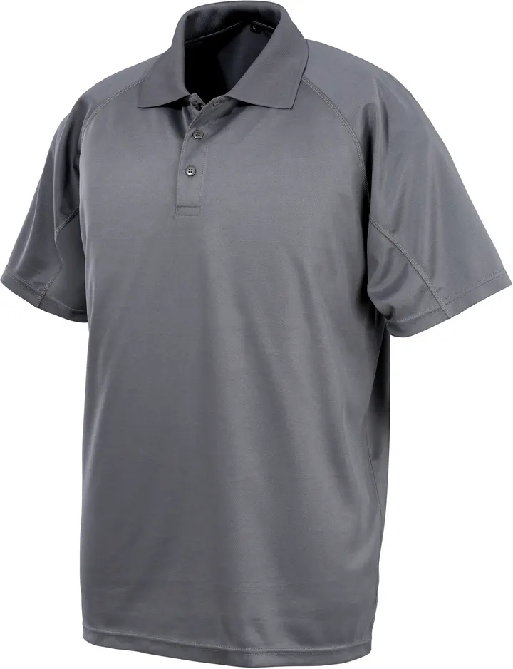 Performance aircool polo shirt Grey