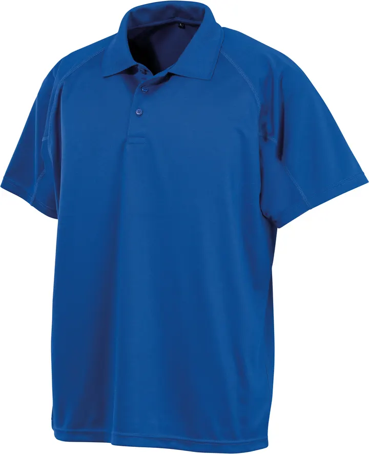 Performance aircool polo shirt Royal Blue