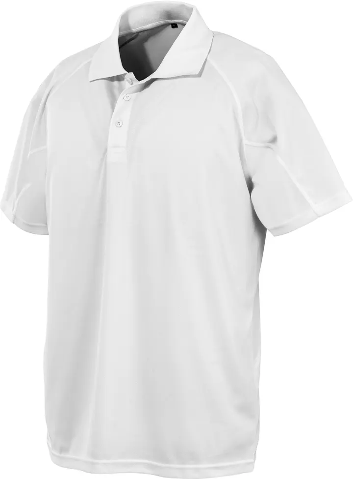 Performance aircool polo shirt White