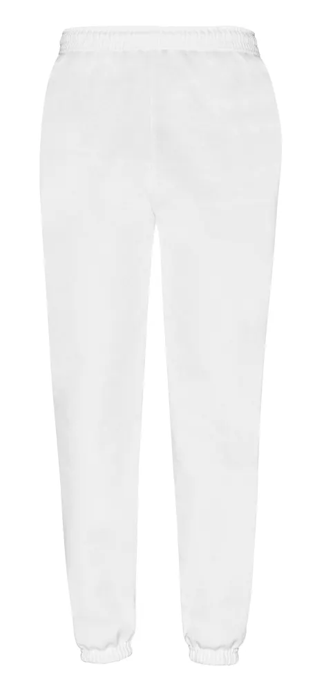 Pantalon de jogging bas élastiqué (64-026-0) White