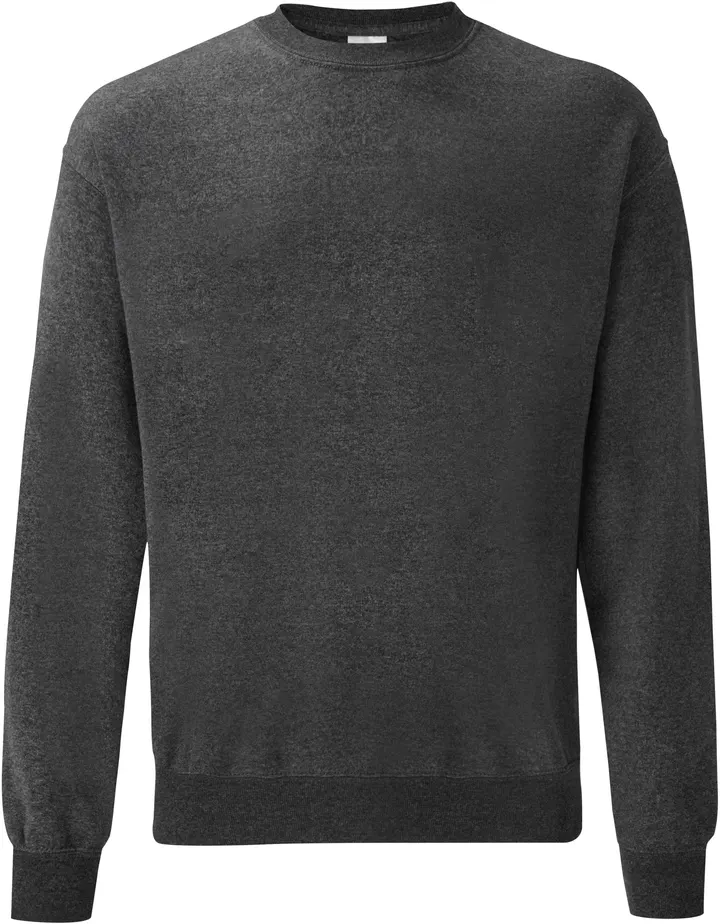 Classic Set-in Sweat (62-202-0) Dark Heather Grey