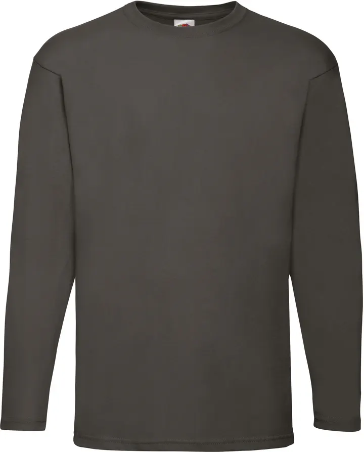 Valueweight Long Sleeve T (61-038-0) Black