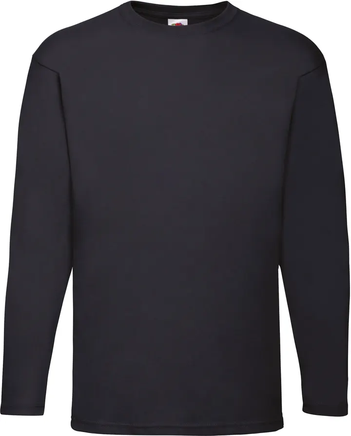 Valueweight Long Sleeve T (61-038-0) Deep Navy