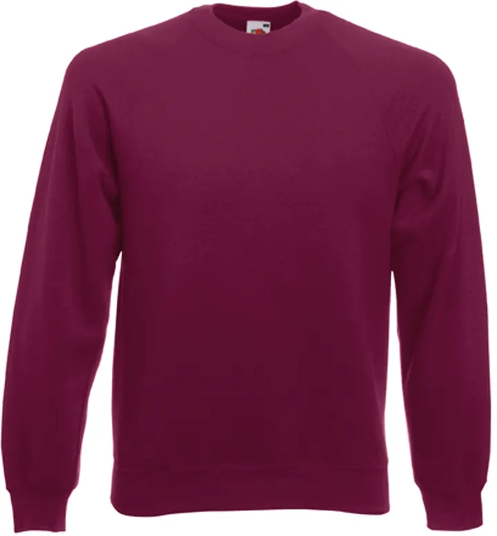 Classic Raglan Sweat (62-216-0) Burgundy
