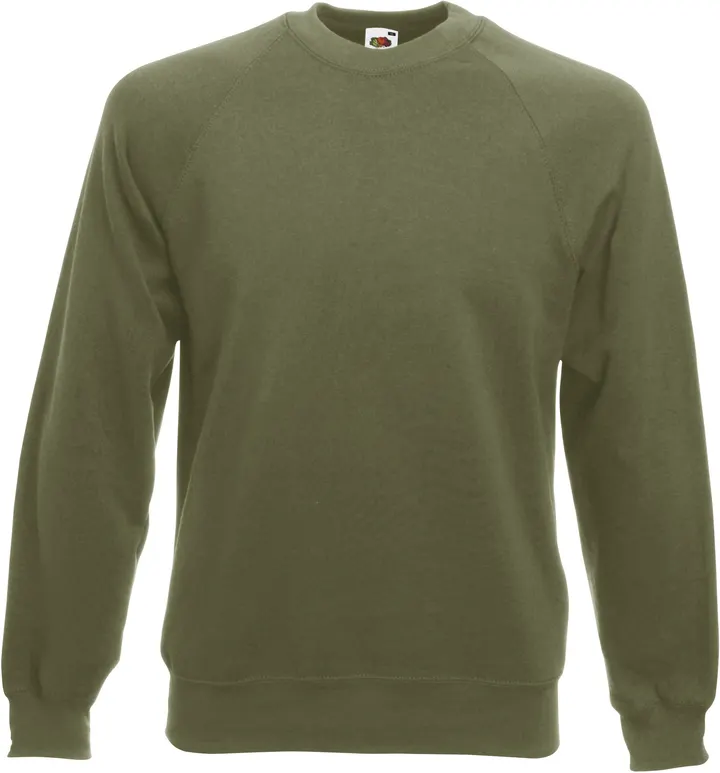Classic Raglan Sweat (62-216-0) Classic Olive
