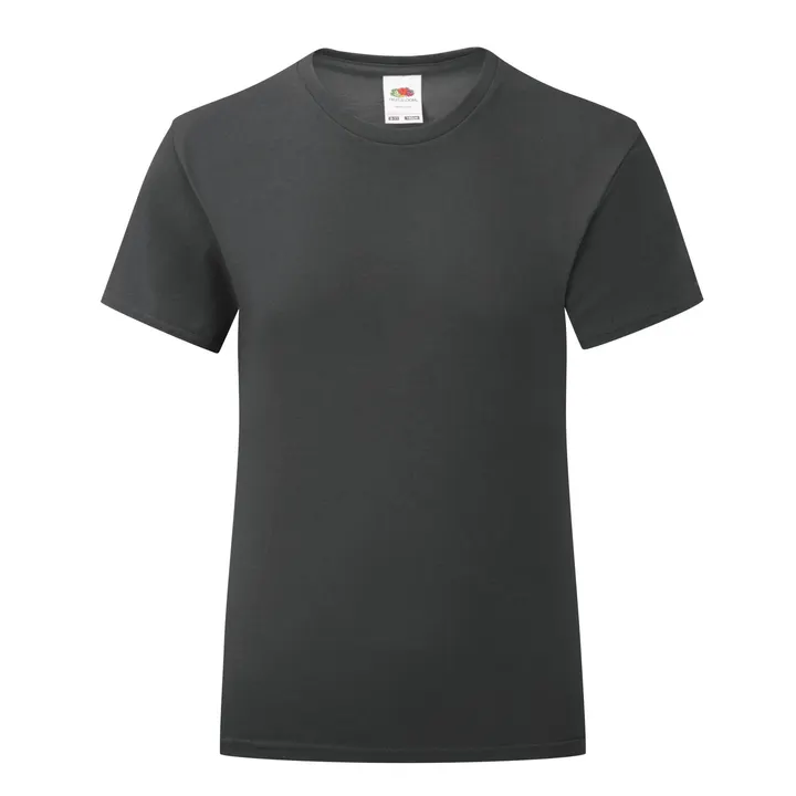 Mädchen-T-Shirt Iconic 150 T Black