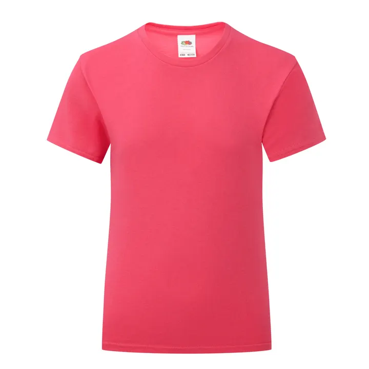 Mädchen-T-Shirt Iconic 150 T Fuchsia