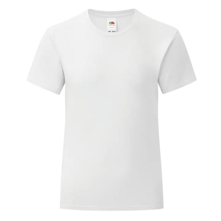 Mädchen-T-Shirt Iconic 150 T White