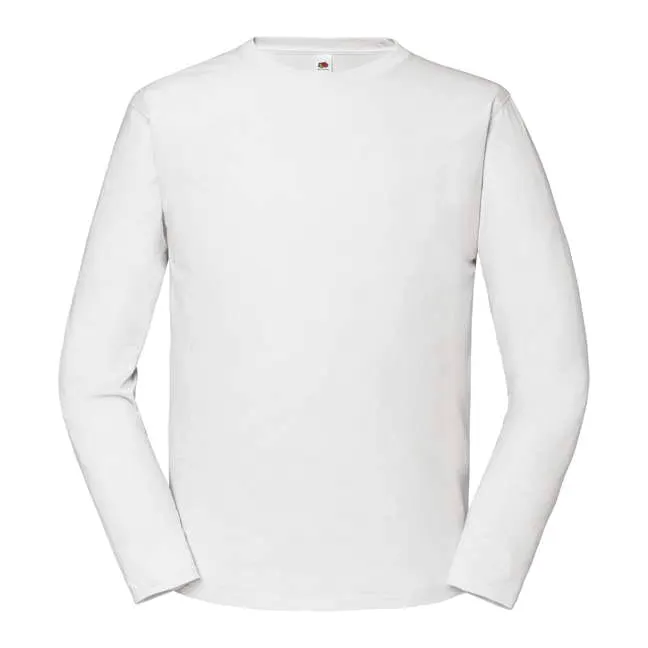 T-Shirt mit langen Ärmeln Iconic 195 White