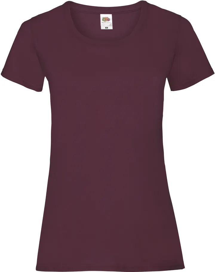 Lady-fit Valueweight T (61-372-0) Burgundy