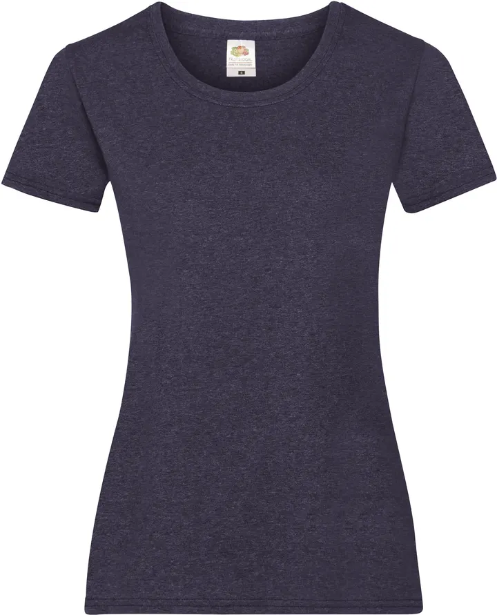 Lady-fit Valueweight T (61-372-0) Vintage Heather Navy
