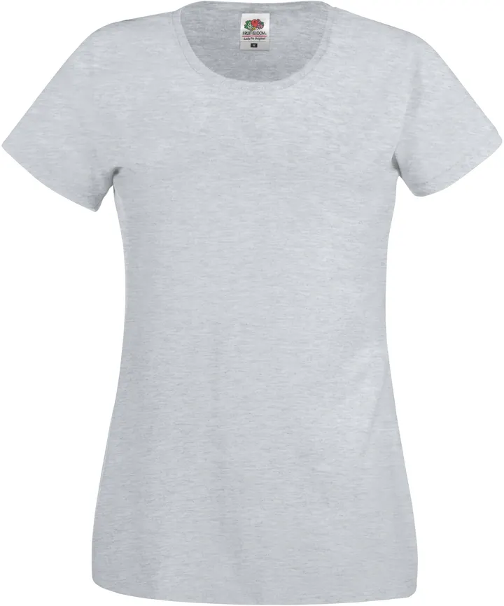 Lady-fit Original T (61-420-0) Heather Grey