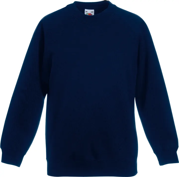 Kids Raglan Sweat (62-039-0) Kinder-Sweatshirt mit Raglanärmeln Deep Navy
