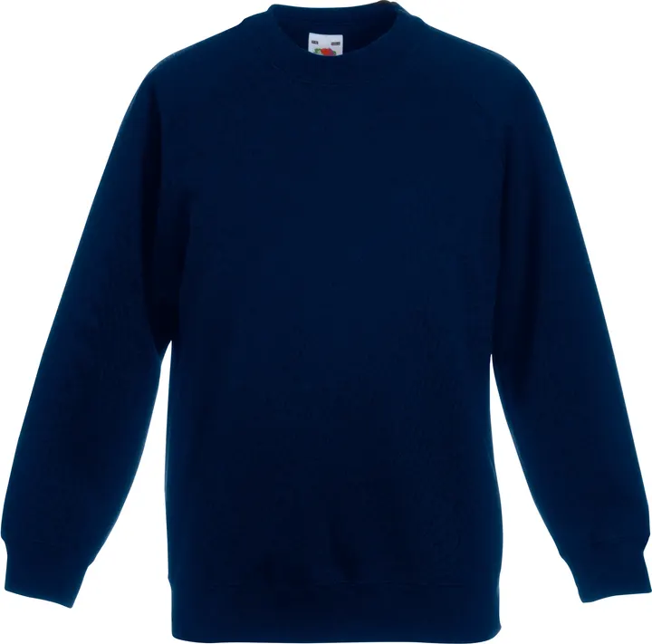 Kids Raglan Sweat (62-039-0) Kinder-Sweatshirt mit Raglanärmeln Navy