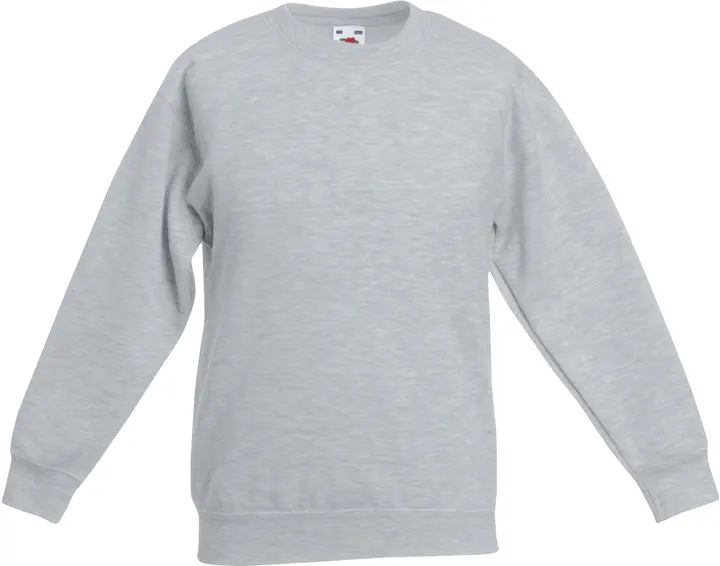 Kids Classic Set-in Sweat (62-041-0) Heather Grey