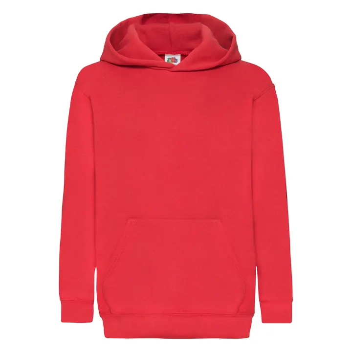 Kids Classic Hooded Sweat (62-043-0) Red
