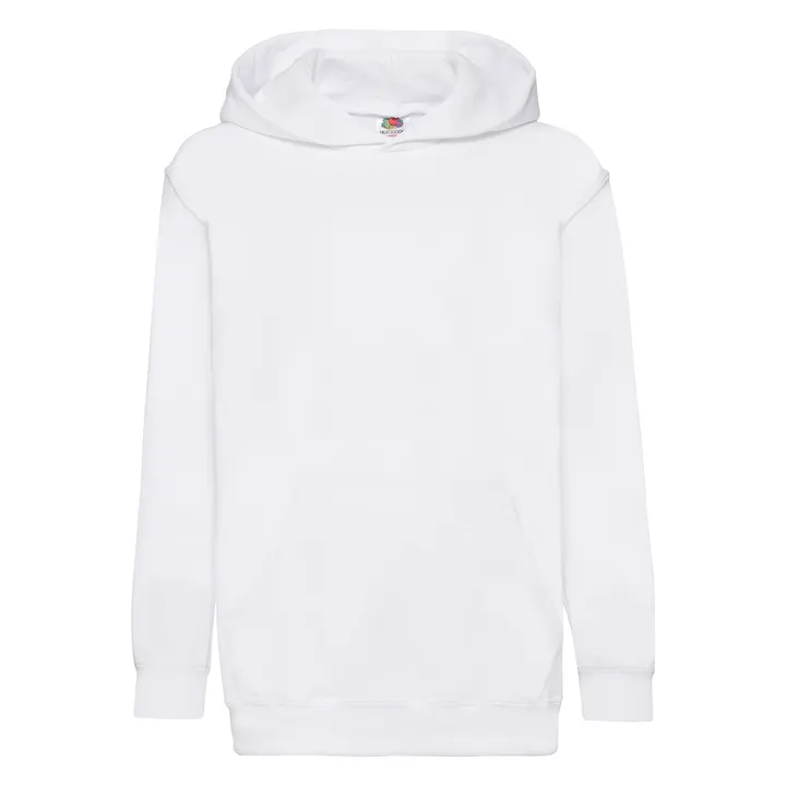 Kids Classic Hooded Sweat (62-043-0) White