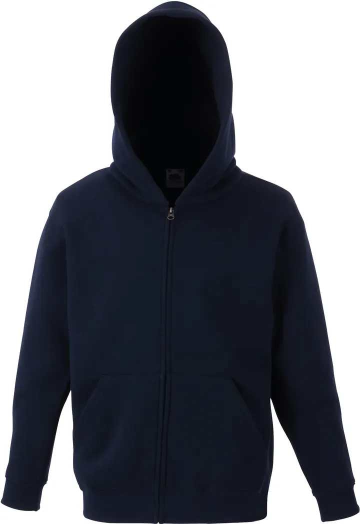Kids Classic Hooded Sweat Jacket (62-045-0) Deep Navy