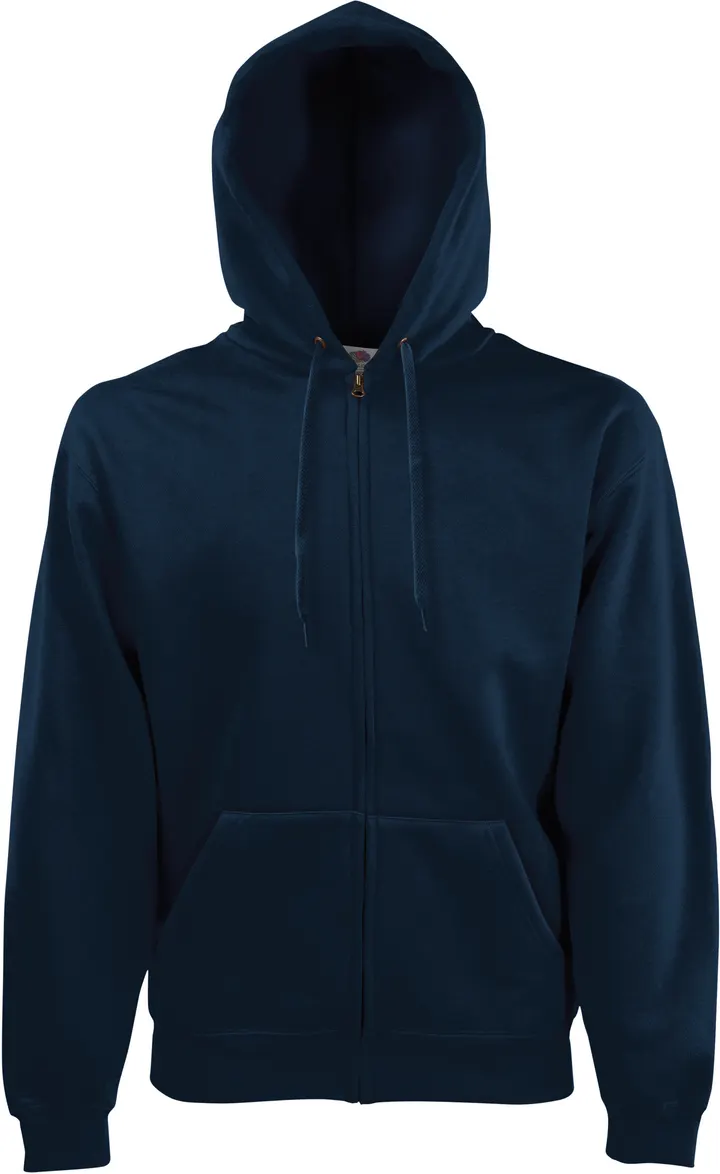 Sweat-shirt homme zippé capuche Classic (62-062-0) Deep Navy