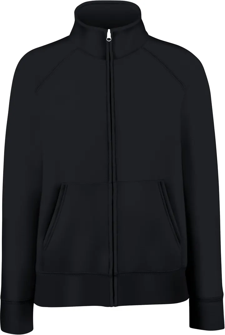Lady Sweat Jacket (62-116-0) Black