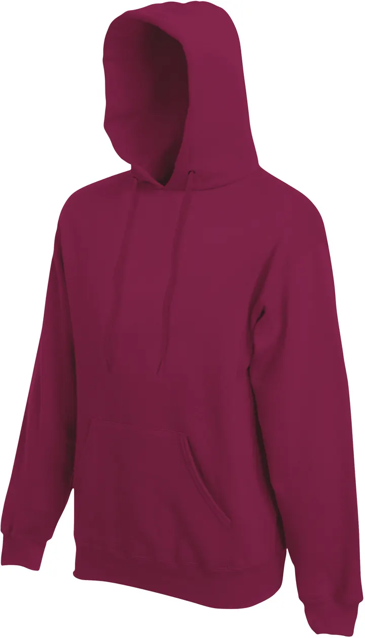 Premium Hooded Sweatshirt Burgundy