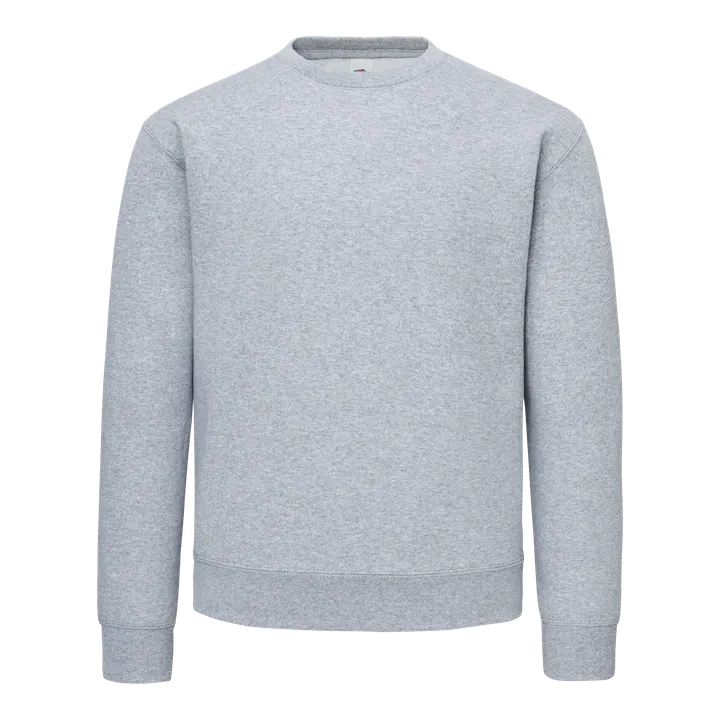 Sweat col rond coton Homme Athletic Heather