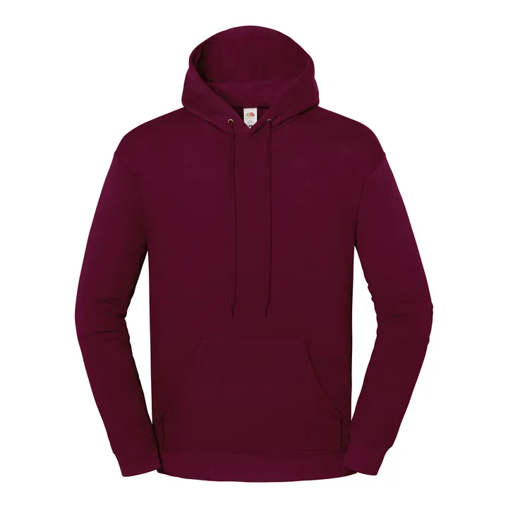 Sweat-shirt à capuche Iconic 250 Burgundy
