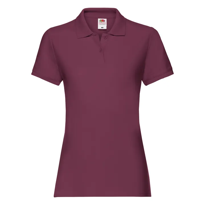 Polo Femme Premium Burgundy