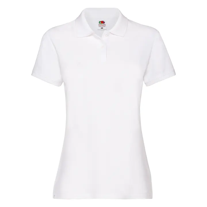 Polo Femme Premium White