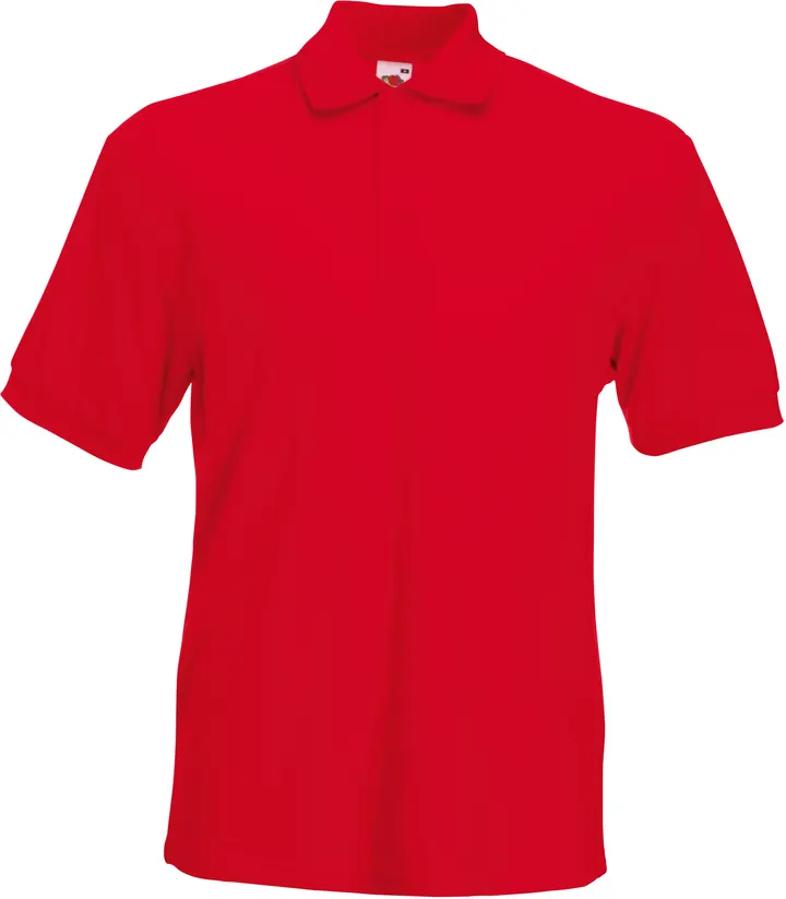 Heavy 65/35 Polo (63-204-0) Red
