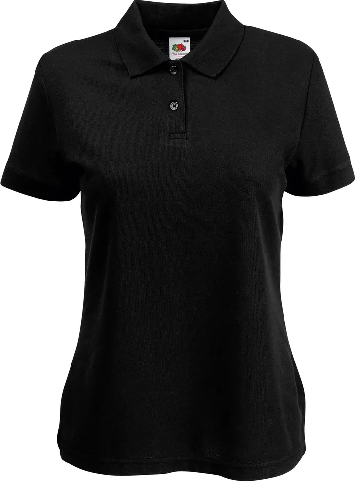 Lady-fit 65/35 Polo (63-212-0) Black