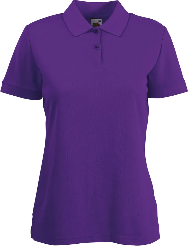 Lady-fit 65/35 Polo (63-212-0) Purple