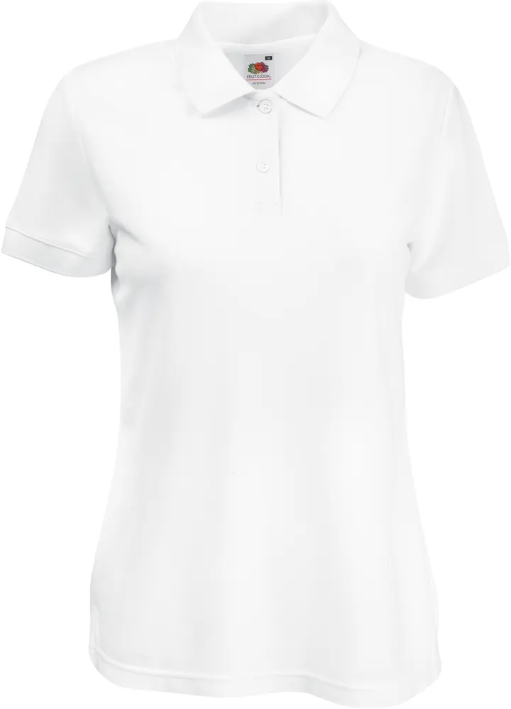 Lady-fit 65/35 Polo (63-212-0) White