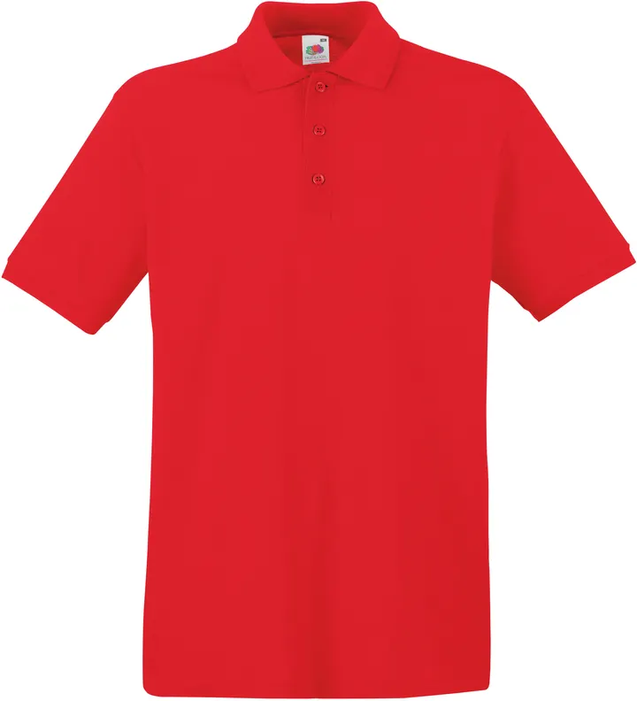 Premium Polo (63-218-0) Red