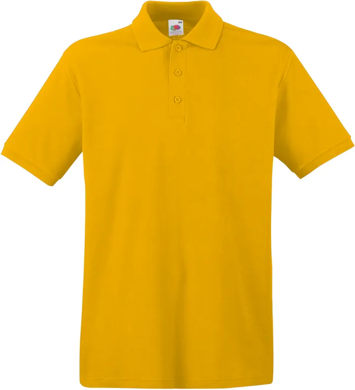 Premium Polo (63-218-0) Sunflower