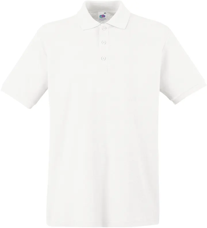 Premium Polo (63-218-0) White