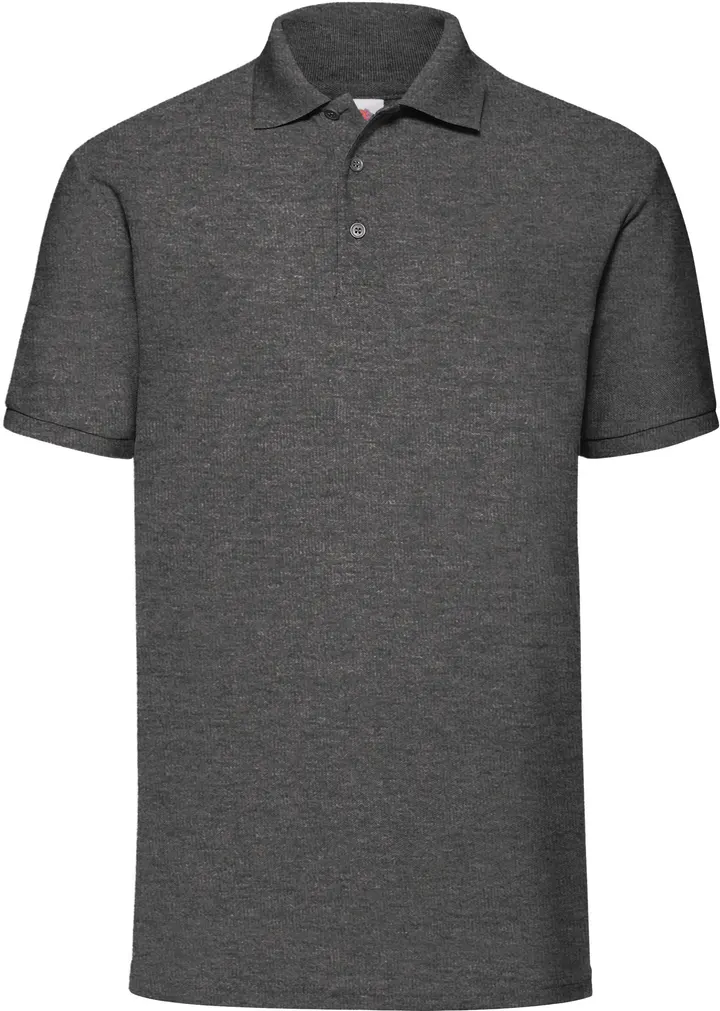 65/35 Men's Polo Shirt (63-402-0) Dark Heather Grey